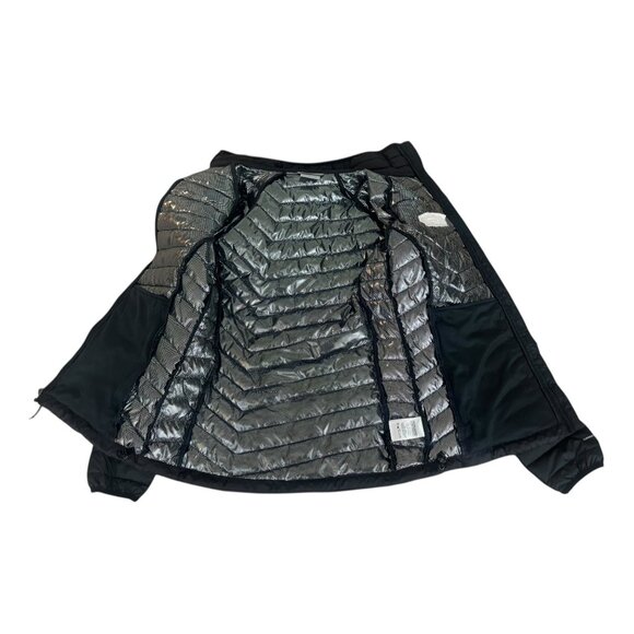 Columbia Women's Black Powder Lite Jacket Coat Size M *Logo* Omni-Heat Pockets - Picture 6 of 12